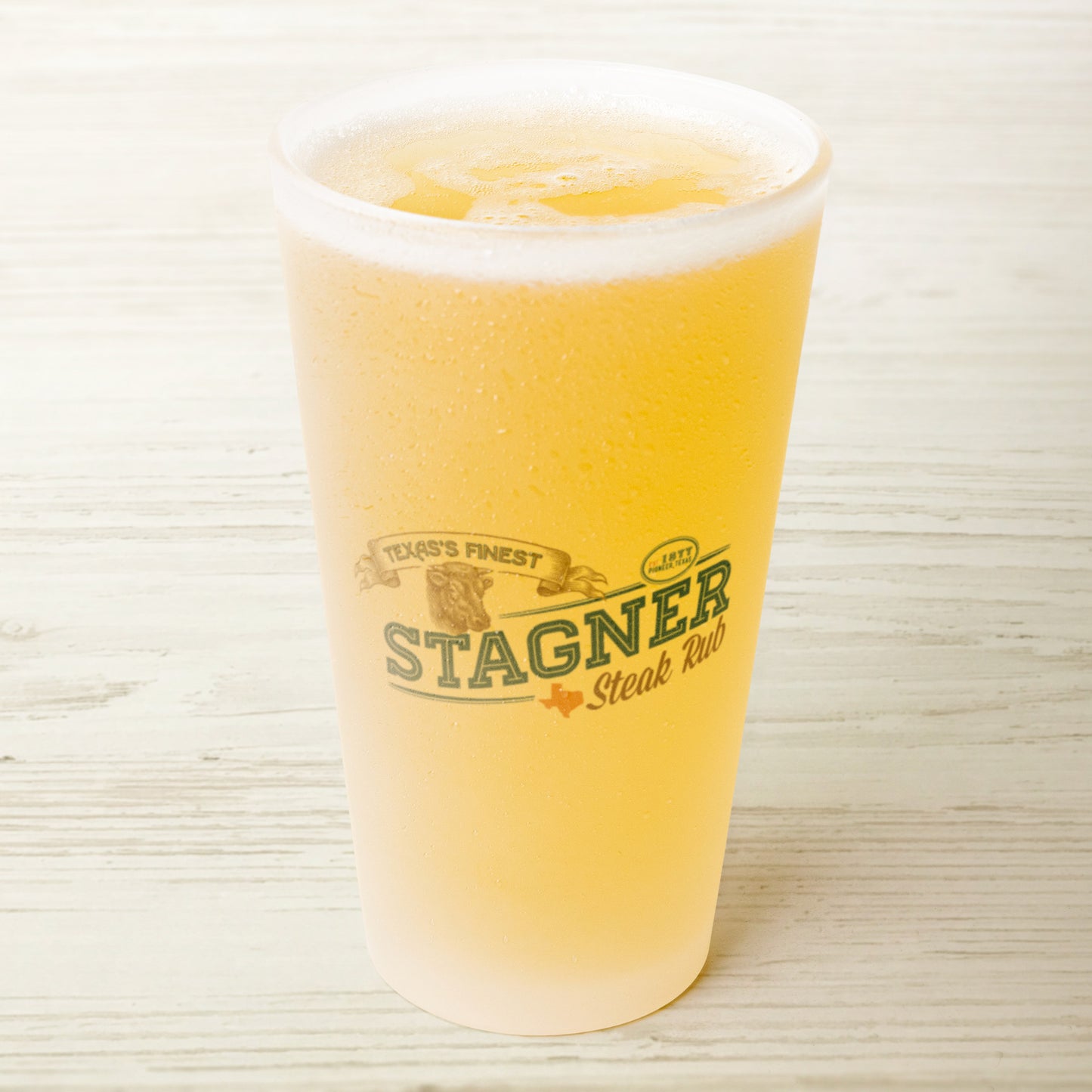 Stagner Logo 16oz. Frosted Pint Glass