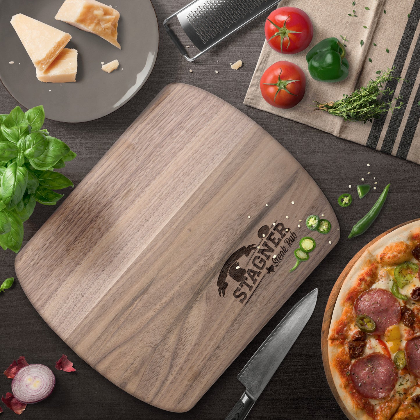 Stagner Logo Wood Cutting Board