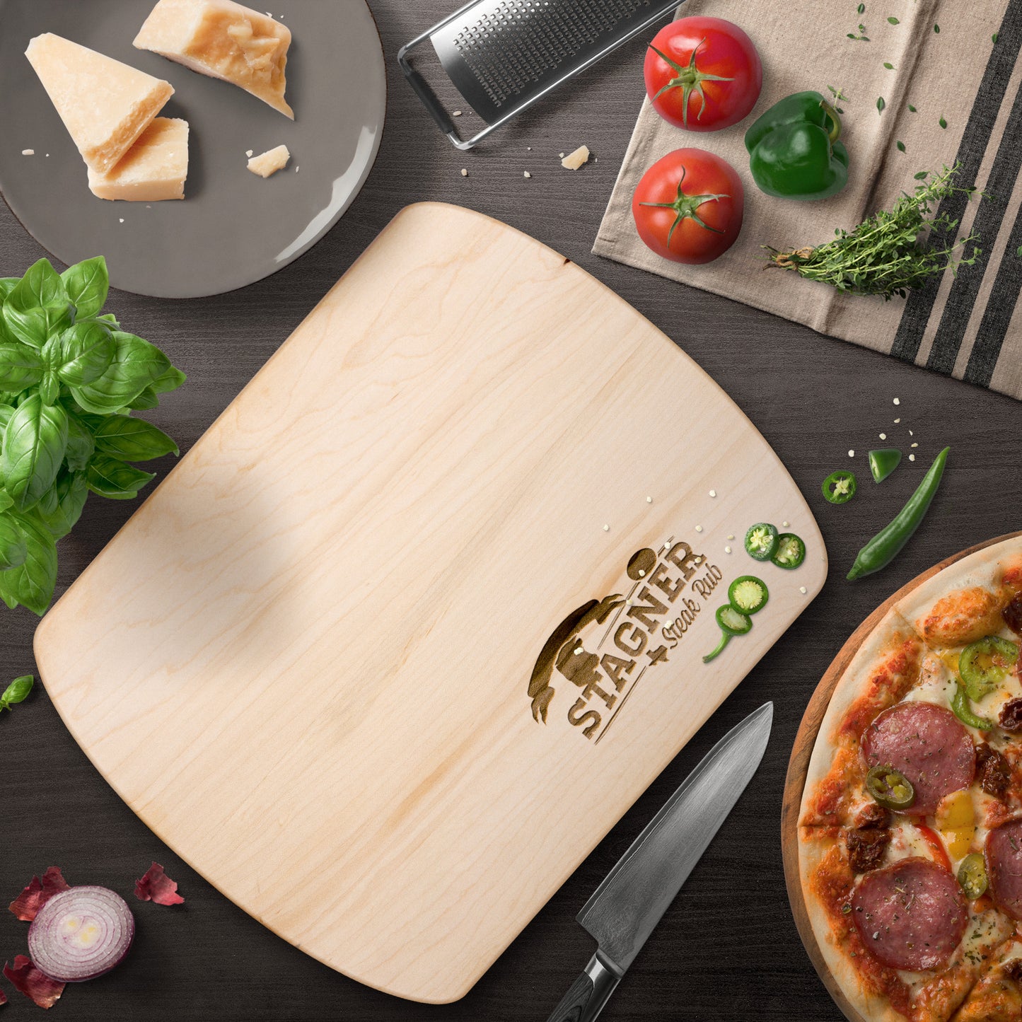 Stagner Logo Wood Cutting Board