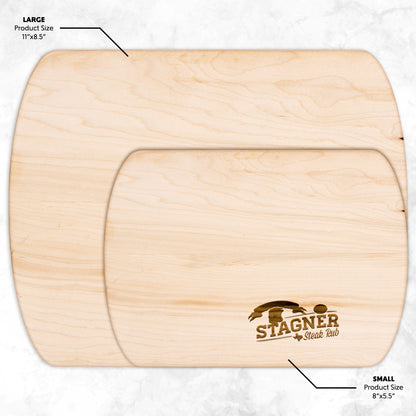 Stagner Logo Wood Cutting Board