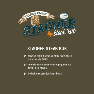 Stagner Steak Rub Case of 12 - 6oz Tins